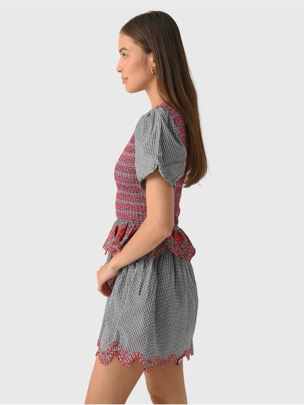 DAMSON MATTER Women's Audrey Mini Dress - Picture 3 of 13